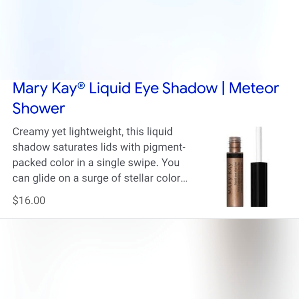 Mary Kay Liquid Eye Shadow